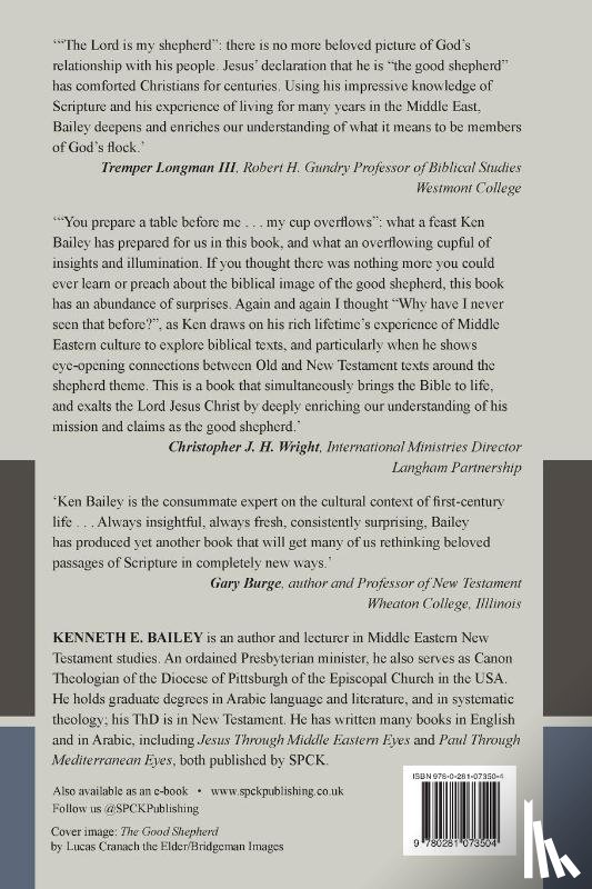 Bailey, Kenneth (Author) - The Good Shepherd