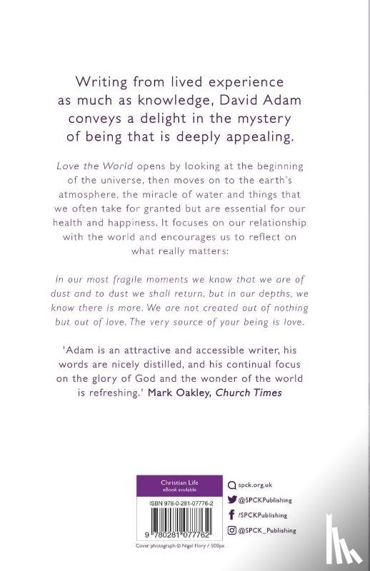 Adam, David - Love the World