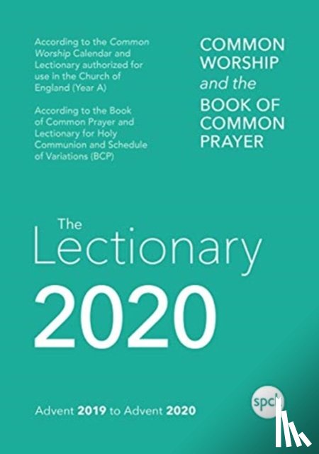 Spck - Common Worship Lectionary 2020