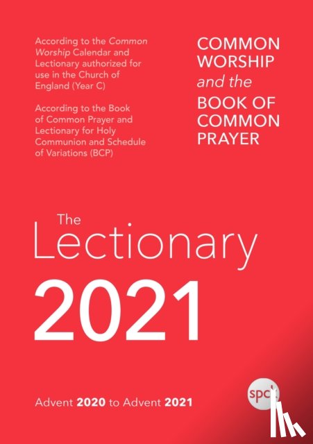  - Common Worship Lectionary 2021