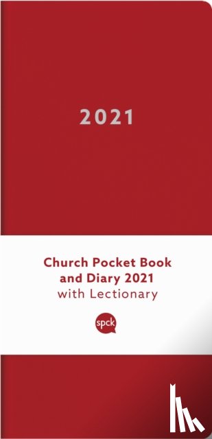  - Church Pocket Book and Diary 2021 Red