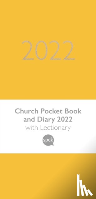  - Church Pocket Book and Diary 2022 Soft-tone Yellow