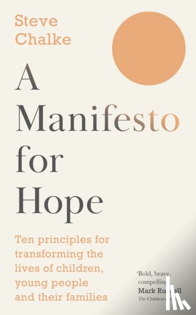 Chalke, Steve (Author) - A Manifesto For Hope