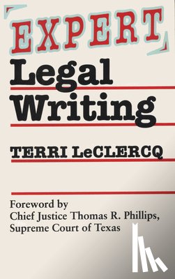 LeClercq, Terri - Expert Legal Writing