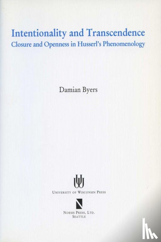 Byers, Damian - Intentionality and Transcendence