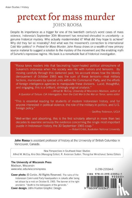 Roosa, John - Pretext for Mass Murder