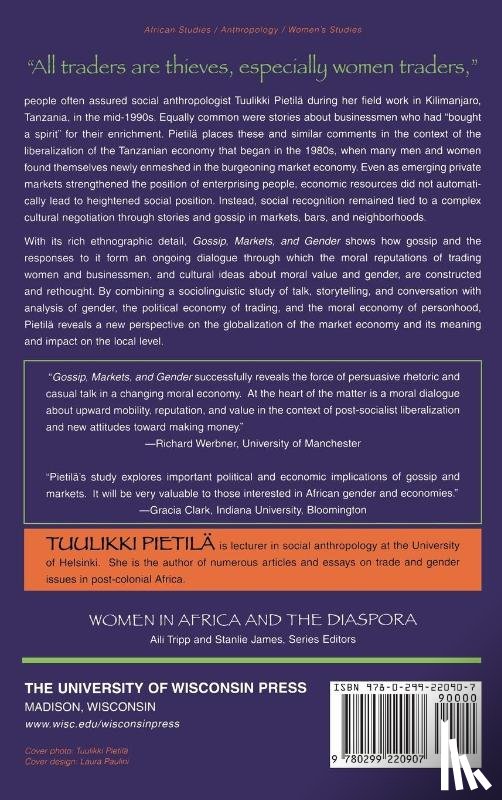 Pietila, Tuulikki - Gossip, Markets, and Gender