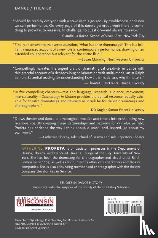 Profeta, Katherine - Dramaturgy in Motion