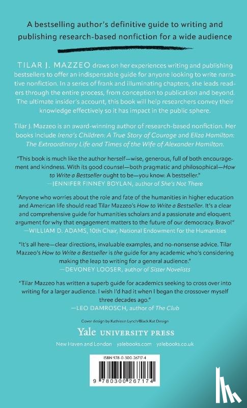 Mazzeo, Tilar J - How to Write a Bestseller