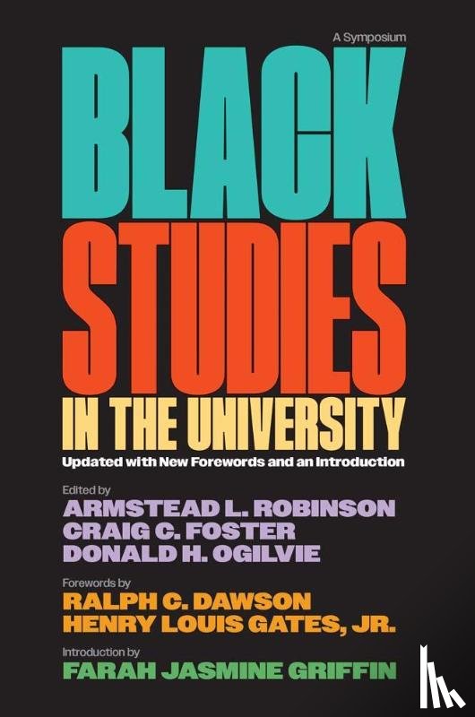  - Black Studies in the University