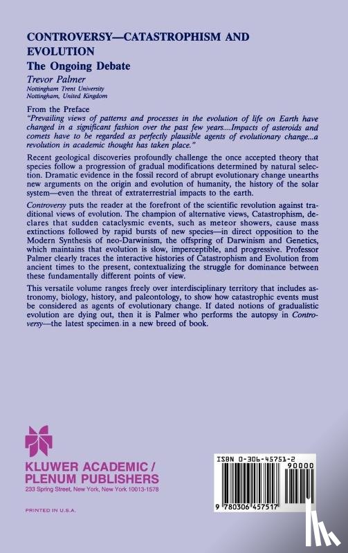 Palmer, Trevor - Controversy Catastrophism and Evolution