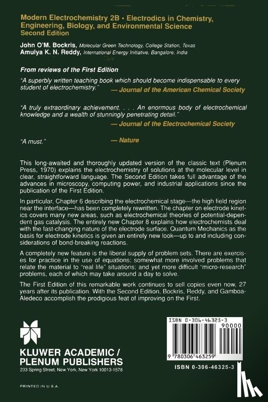 Bockris, John O'M., Reddy, Amulya K.N. - Modern Electrochemistry 2B
