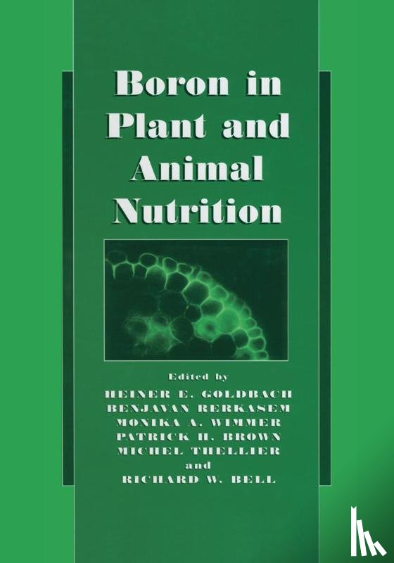  - Boron in Plant and Animal Nutrition