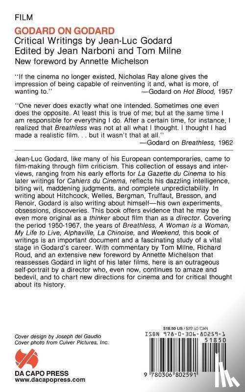 Godard, Jean-Luc - Godard On Godard