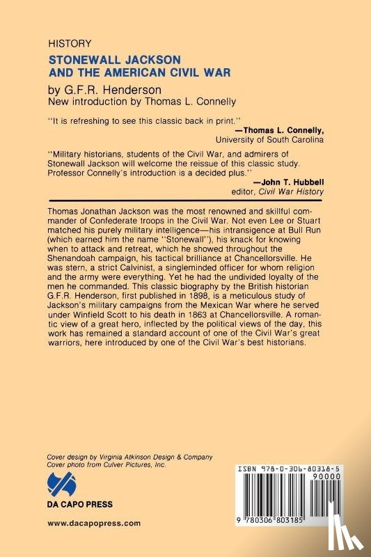 Henderson, G. - Stonewall Jackson And The American Civil War