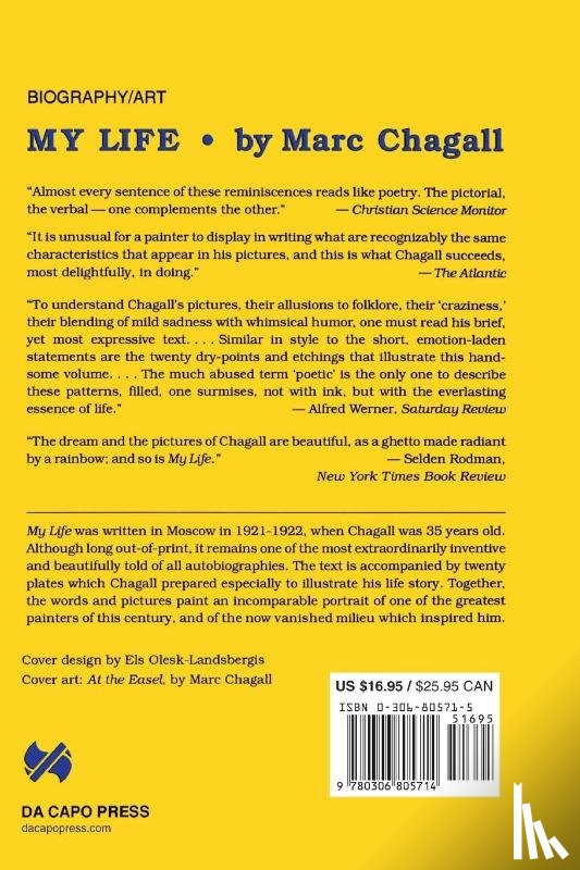Chagall, Marc - My Life