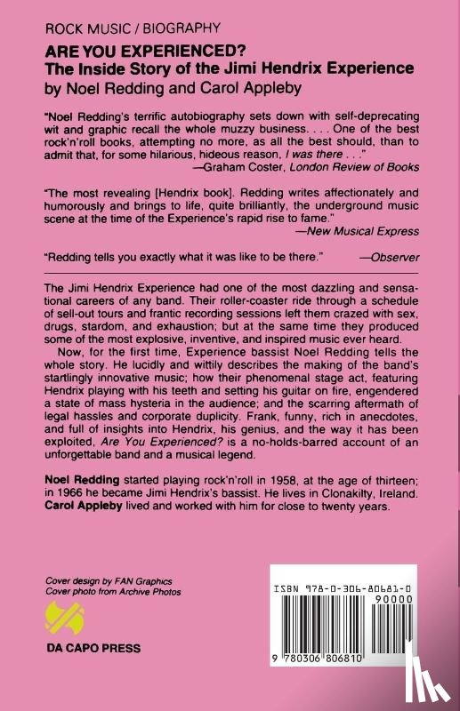 Appleby, Carol, Redding, Noel - Are You Experienced?