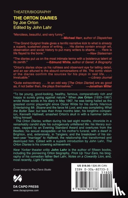 Orton, Joe - The Orton Diaries