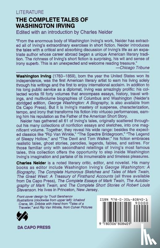 Neider, Charles - The Complete Tales Of Washington Irving