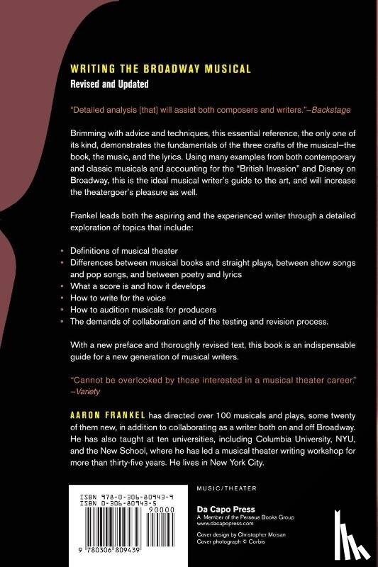 Aaron Frankel - Writing The Broadway Musical