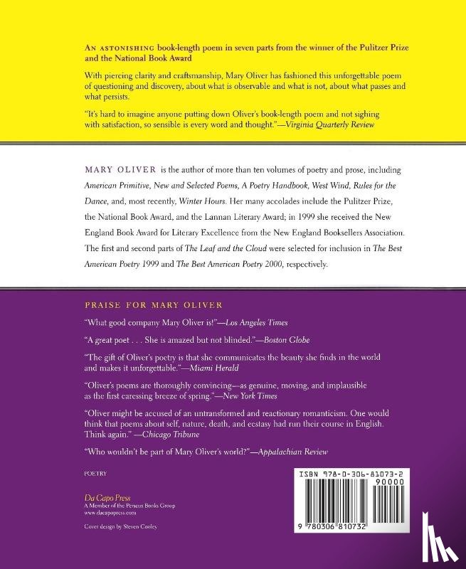 Oliver, Mary - The Leaf And The Cloud