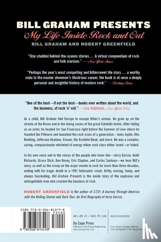 Graham, Bill, Greenfield, Robert - Bill Graham Presents