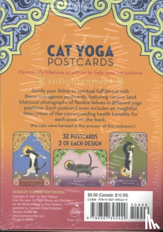 Tillotson, Rick - Cat Yoga Postcards