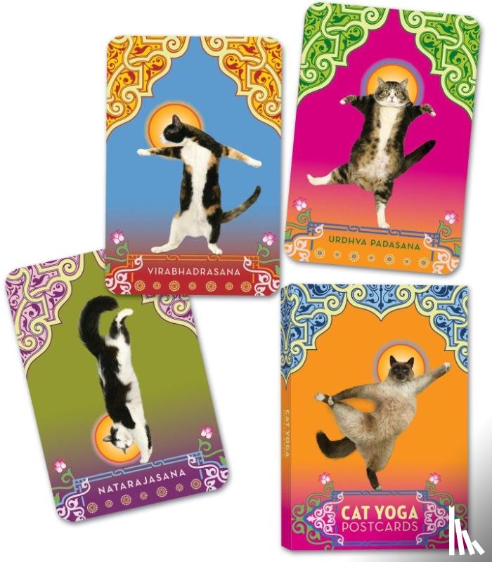 Tillotson, Rick - Cat Yoga Postcards