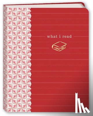 Potter Gift - What I Read (Red) Mini Journal