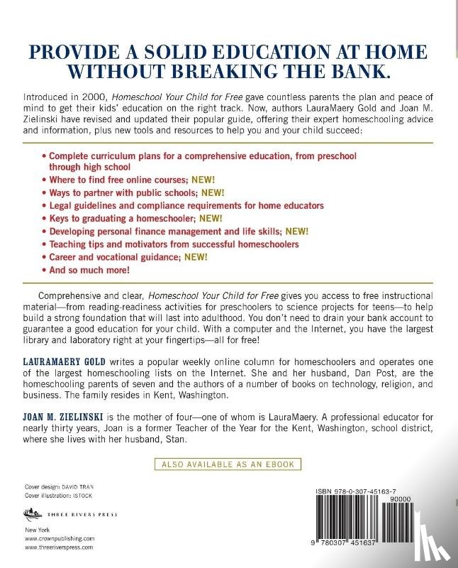 Gold, LauraMaery, Zielinski, Joan M. - Homeschool Your Child for Free