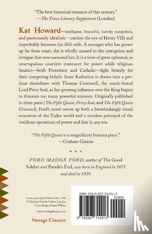 Ford, Ford Madox - The Fifth Queen