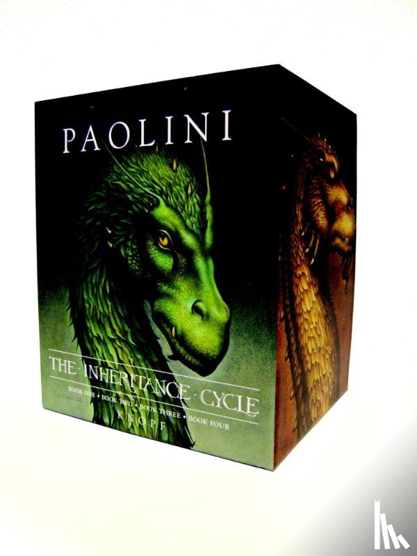 Christopher Paolini - Inheritance Cycle 4-Book Hard Cover Boxed Set (Eragon, Eldest, Brisingr, Inheritance)