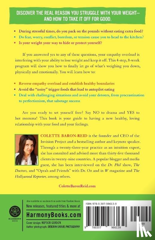 Baron-Reid, Colette - Weight Loss for People Who Feel Too Much