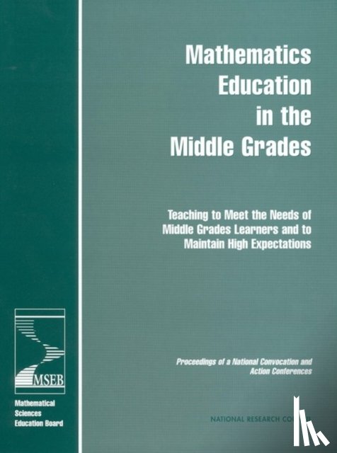 National Research Council, Center for Science, Mathematics - Mathematics Education in the Middle Grades