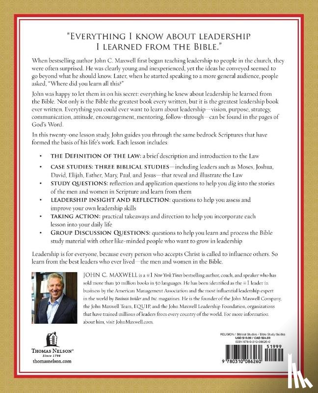Maxwell, John C. - 21 Laws of Leadership in the Bible