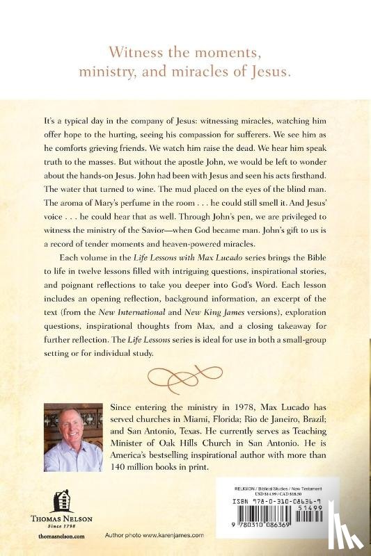 Lucado, Max - Life Lessons from John