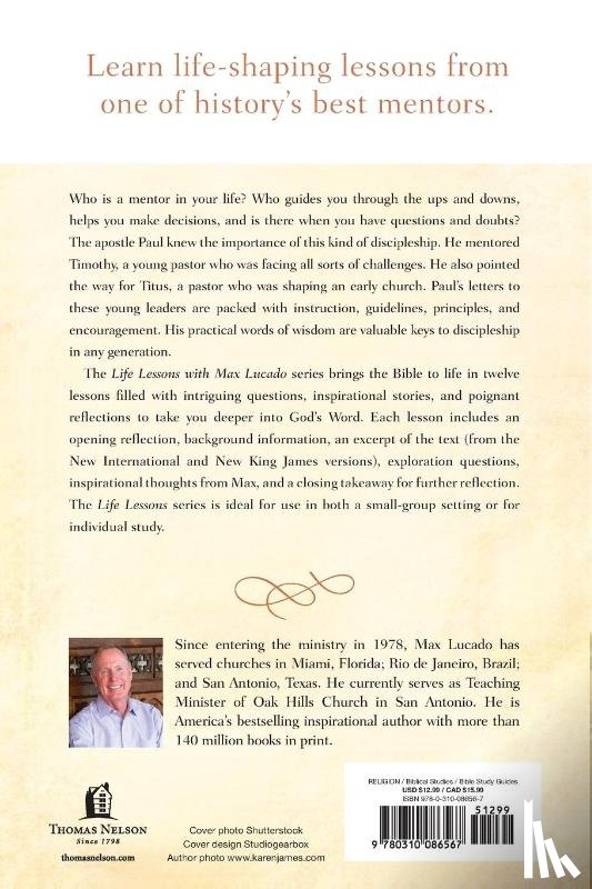 Lucado, Max - Life Lessons from 1 and 2 Timothy and Titus