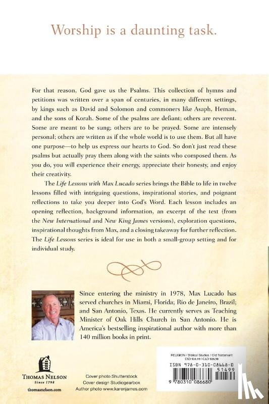 Lucado, Max - Life Lessons from Psalms