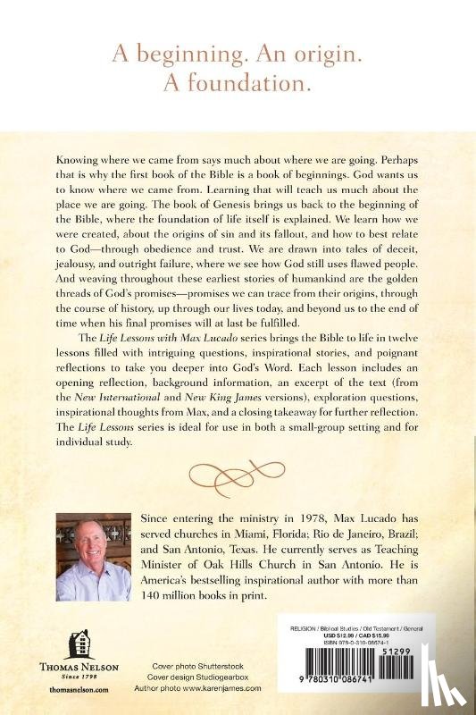Lucado, Max - Life Lessons from Genesis