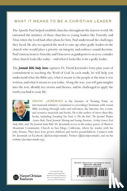 Jeremiah, Dr. David - 1 and 2 Timothy and Titus