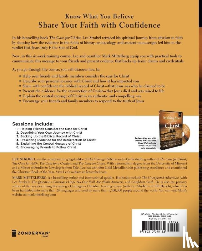 Strobel, Lee, Mittelberg, Mark - Making Your Case for Christ Bible Study Guide