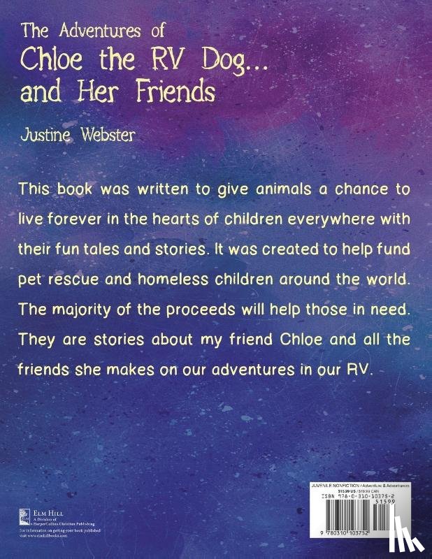 Webster, Justine - The Adventures of Chloe the RV Dog and Her Friends