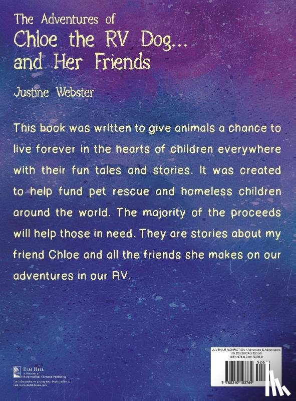 Webster, Justine - The Adventures of Chloe the RV Dog and Her Friends