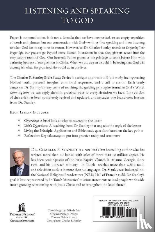 Stanley, Charles F. - Deepening Your Prayer Life