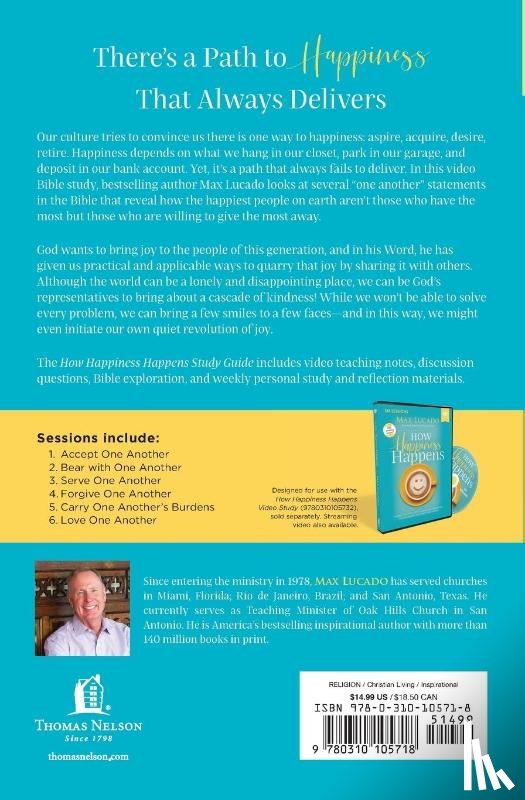 Lucado, Max - How Happiness Happens Study Guide