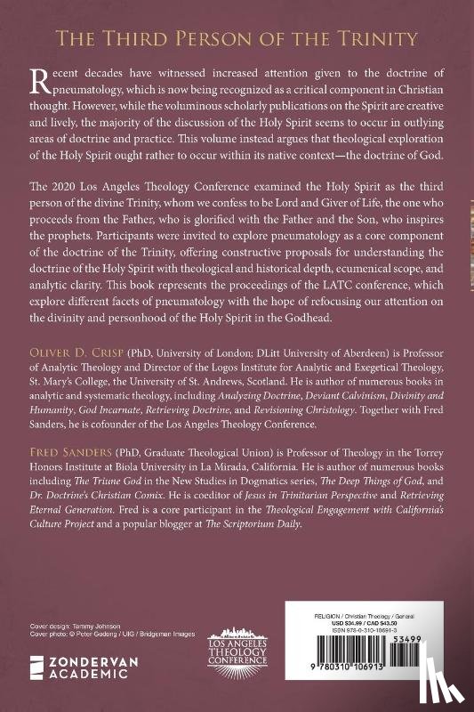  - The Third Person of the Trinity