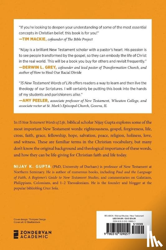 Gupta, Nijay K. - 15 New Testament Words of Life