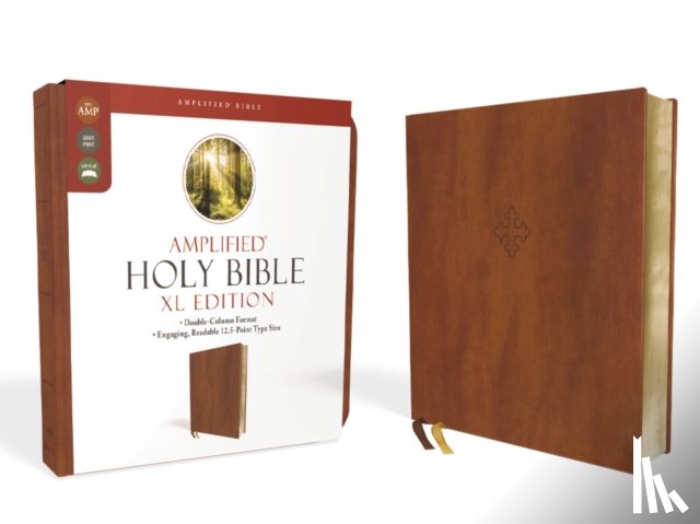 Zondervan - Amplified Holy Bible, XL Edition, Leathersoft, Brown