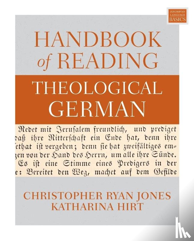 Jones, Christopher Ryan, Hirt, Katharina - Handbook of Reading Theological German