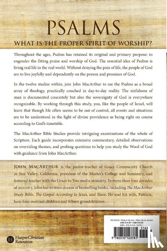 MacArthur, John F. - Psalms